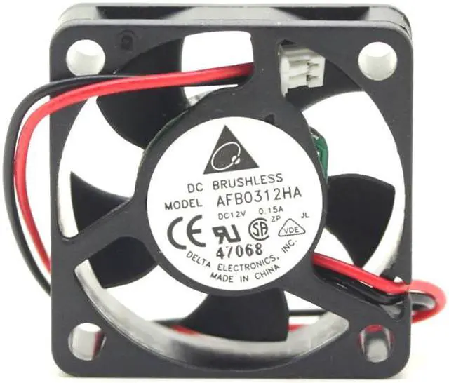 Main image of Original Delta AFB0312HA 3cm DC12V 0.15A Silent Notebook Cooling Fan 2-wire 2-pin mini cooler