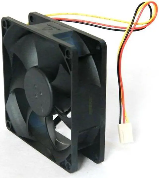 Alt view image 2 of 2 - Foxconn PVA080G12Q -F03-AE 12V 0.65A 8CM 8025  Large Air Volume Hydraulic Bearing Cooling Fan 3-wire 3-pin