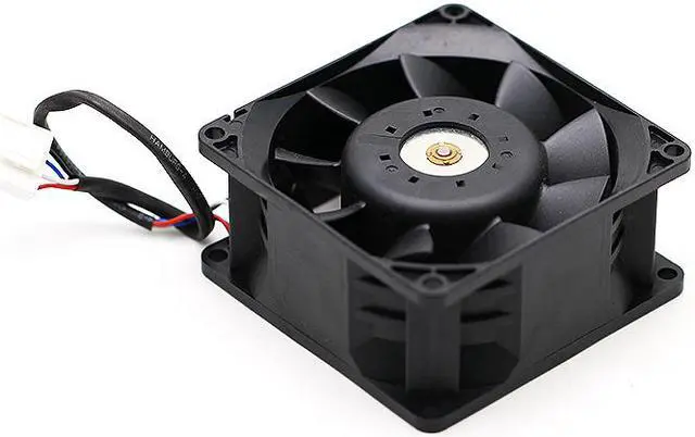 Alt view image 3 of 6 - New AVC 2B08038B12S 8cm 8038DC 12V 3.84A 4-wire PWM Server High-volume cooling Fan
