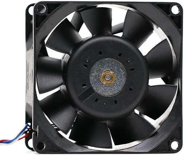 Alt view image 5 of 6 - New AVC 2B08038B12S 8cm 8038DC 12V 3.84A 4-wire PWM Server High-volume cooling Fan