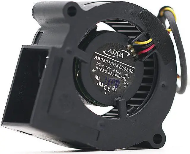 Main image of New original ADDA AB05012DX200300  DC12V 0.15A 3 Wires 3 Pins 50x20mm Blower For Otu BenQ projector cooling fan