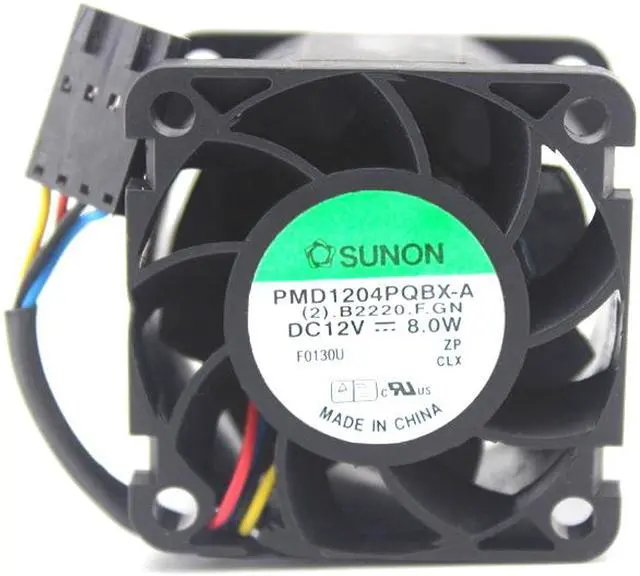 Main image of Sunon PMD1204PQBX-A 4CM 4028 12V 8.0W 4 lines 4-pin server cooling fan