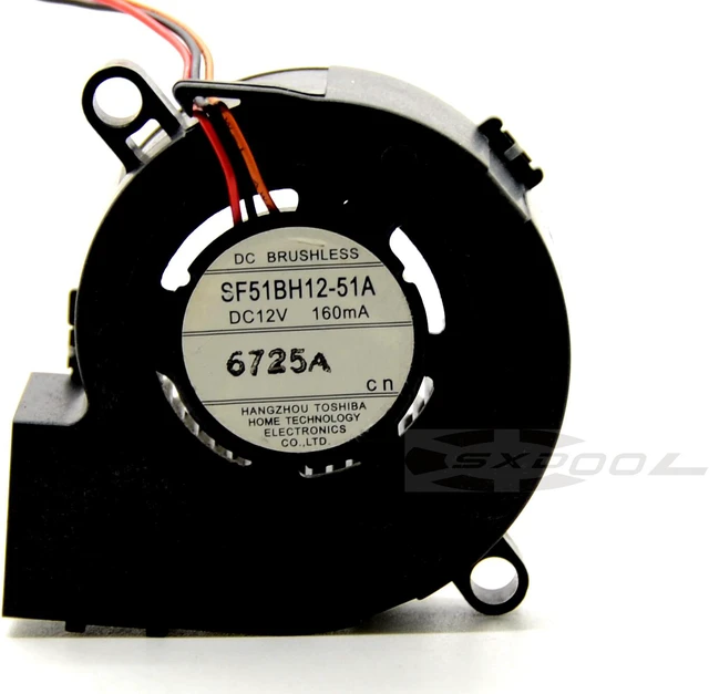 Per ventola convertore proiettore SF5020RH12-01E per Toshiba Per ventola convertore proiettore SF5020RH12-01E per Toshiba
