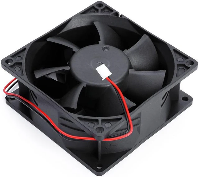 Alt view image 5 of 5 - New SXDOOL SXD9238B12H 92mm 92*92*38mm DC 12V 0.50A 4000rpm 92.3cfm server inveter axial cooling fan powerful
