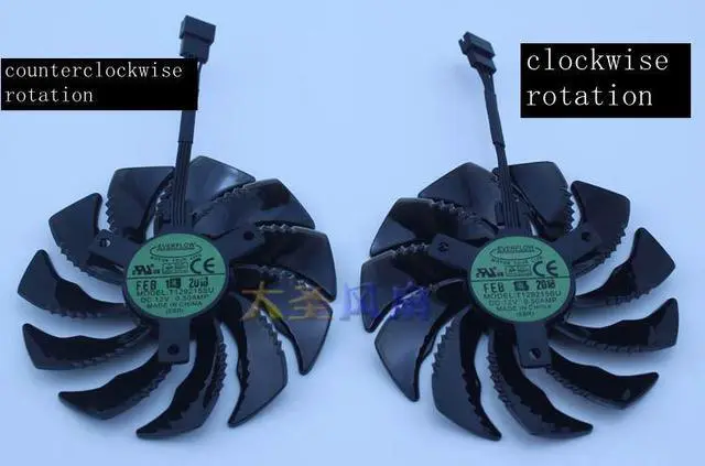 Main image of T129215SU 88mm for GIGABYTE GTX1050 Ti 1060 1070 Ti 1080 RX 470 480 570 580 Fan PLD09210S12HH Fan G1 Graphics Card Cooling Fan