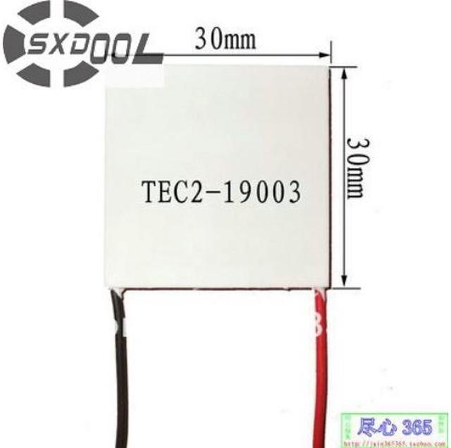 SXDOOL TEC Peltier TEC2-19003 15V 30 30 6mm Thermoelectric Cooler Module  Peltier Manufacturers custom-made 