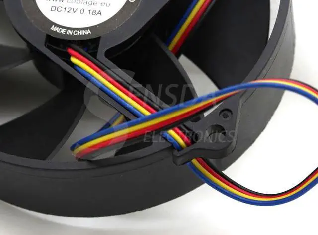 Alt view image 2 of 3 - SXDOOL CA9525FP65 9025 12V 90mm 9cm computer case Silent quiet CPU cooler thermostat cooling fans