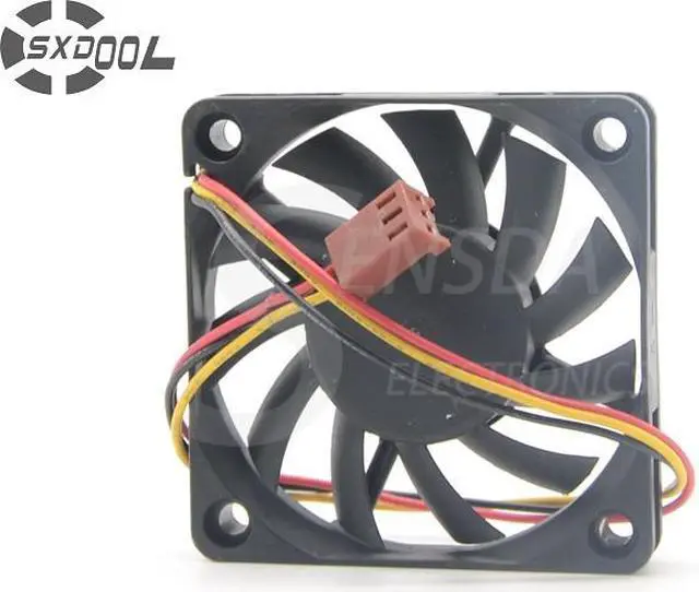 Main image of SXDOOL R126010BU 6010 6CM double ball 12V 0.35A fan CPU cooler winds of 60 * 60 * 10mm cooler