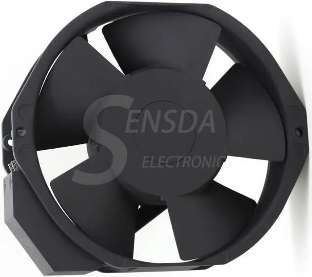 Alt view image 7 of 7 - New original NMB-MAT 5915PC-20W-B20-S12/S11/S05 200V 17238 all-metal iron leaf fan