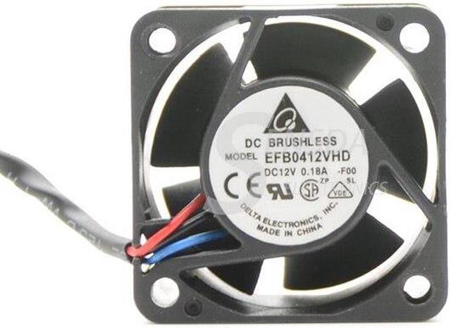 NEW Delta EFB0412VHD -FOO 40*20MM 4020 DC12V 0.18A 3-Pin switch power  supply server cooling fan Case Fans - Newegg.ca