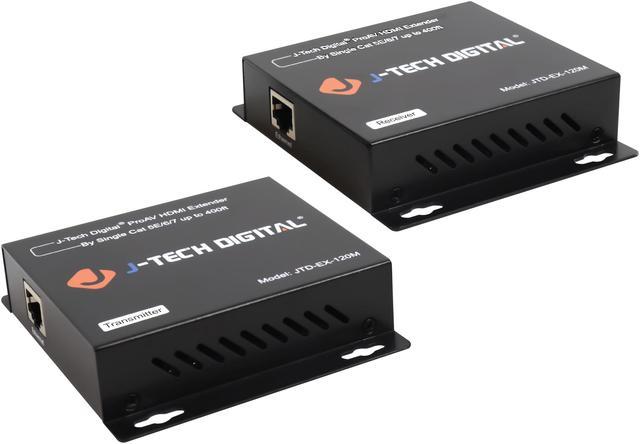  J-Tech Digital Wireless HDMI Extender 1080p up to 660 ft  Extension, Transmitter & Receiver Kit Selectable Frequencies to Limit  Interference, IR Remote Control (up to 4 Sets) : Electronics