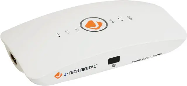 Main image of J-Tech Digital HDMI Switch 5X1 HDMI2.0 4K@60Hz, HDCP 2.2, HDR, Dolby Vision, YUV 4:4:4 with remote control and auto-switching function with Control4 Driver Available [JTECH-18GSW5]