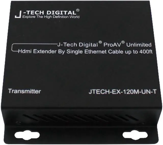 Main image of J-Tech Digital ProAV Unlimited N x N HDMI Extender Over Ethernet Cat6 Extender Matrix 12X12 8X8 Switch Switcher Extender by Single Ethernet Cable up to 400ft (Transmitter)