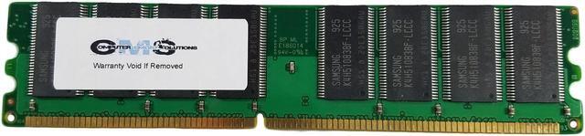Alt view image 4 of 6 - CMS 1GB (1X1GB) DDR1 3200 400MHZ NON ECC DIMM Memory Ram Upgrade Compatible with HP/Compaq® Business Desktop Dc7100 Sff Ddr - A114