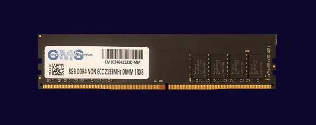 Alt view image 3 of 3 - 1X8GB 288PIN DDR4 DIMM 2133MHZ NON ECC 1RX8, 2RX8