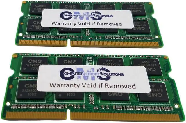 Main image of CMS 16GB (2X8GB) DDR3 12800 1600MHz NON ECC SODIMM Memory Ram Upgrade Compatible with Lenovo® ThinkPad Yoga 15 - A7