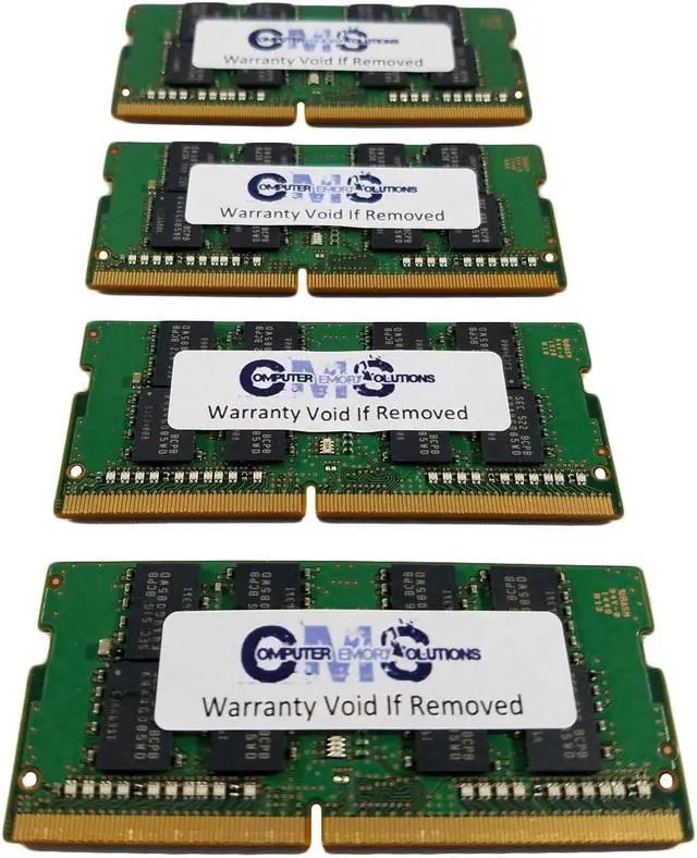 Alt view image 2 of 2 - CMS 64GB (4X16GB) DDR4 17000 2133MHz NON ECC SODIMM Memory Ram Upgrade Compatible with Lenovo® Thinkpad P50 - C18