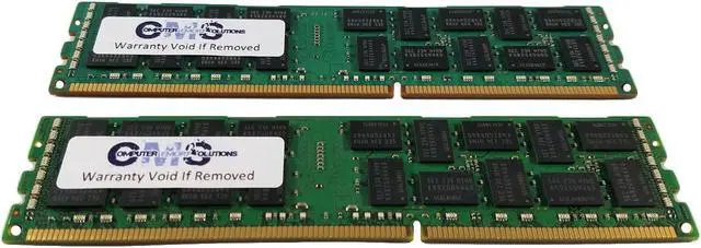 Alt view image 2 of 4 - CMS 64GB (2X32GB) DDR3 10600 1333MHZ ECC REGISTERED QUAD RANK DIMM Memory Ram Upgrade Compatible with Dell® Poweredge R320 Load Reduced Reg For Server Only - B9