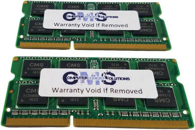 Alt view image 4 of 4 - CMS 8GB (2X4GB) DDR3 12800 1600MHz NON ECC SODIMM Memory Ram Upgrade Compatible with Lenovo® ThinkPad Edge E520, ThinkPad Edge L330, ThinkPad L421, U31 Series - A24