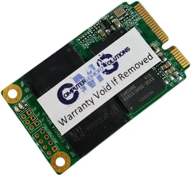 Alt view image 3 of 5 - CMS 512GB mini m-SATA SSD Drive SATA III 6GB/s Compatible with Dell Inspiron 14 (5447), Inspiron 15 (5547), Inspiron 15 (7537) - C65