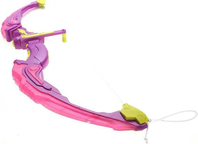 Main image of Light Up Bow and Arrow Play Set for Kids, Comes with Quiver, Arrows, and Target - Pink