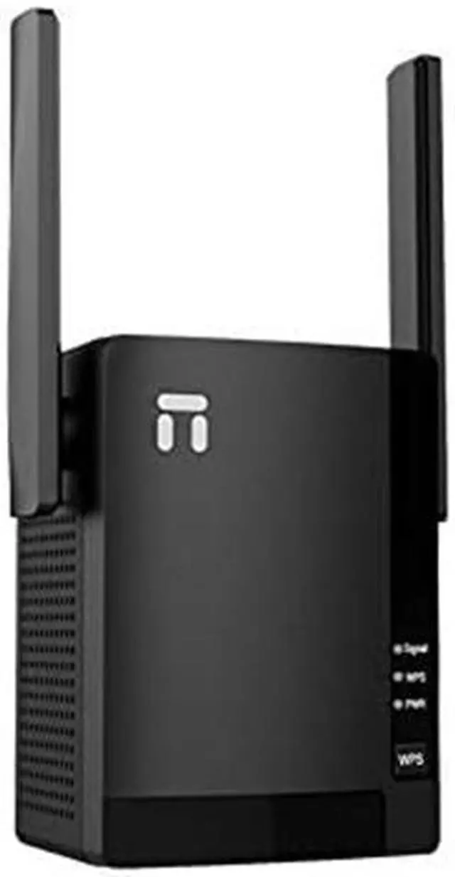 Alt view image 6 of 6 - Netis E3 AC1200 Wireless Dual Band Range WiFi Extender with WPS One Button Setup, 2 High Gain Antennas and Wired Expansion Port