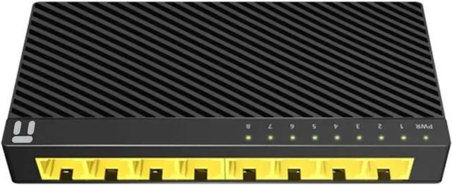 Main image of Netis ST3108GC 8 Port 10/100/1000Mbps Gigabit Desktop Switch | Plug-and-Play and Effective Power Saving Technology Support Auto MDI/MDIX Function | Fanless and Compact Design