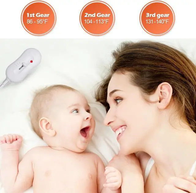 Alt view image 6 of 7 - Costway Digital Massage Table Warmer Warming Pad