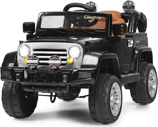 Main image of 12V MP3 Kids Ride On Truck Car RC Remote Control with LED Lights Music Toys New