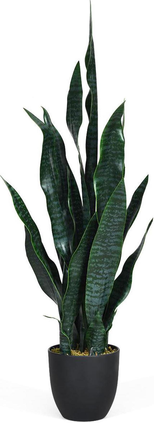 35.5 Indoor-Outdoor Decoration Fake Artificial Snake Plant