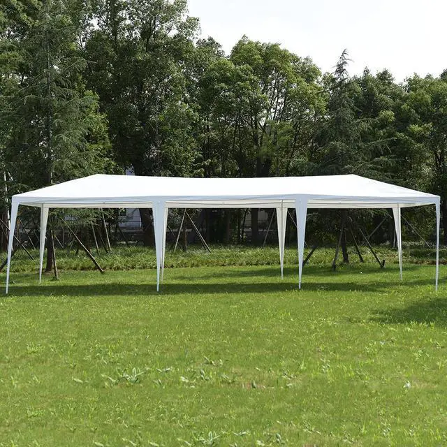 Alt view image 6 of 7 - Costway 10' x 30' Outdoor Wedding Party Event Tent Gazebo Canopy