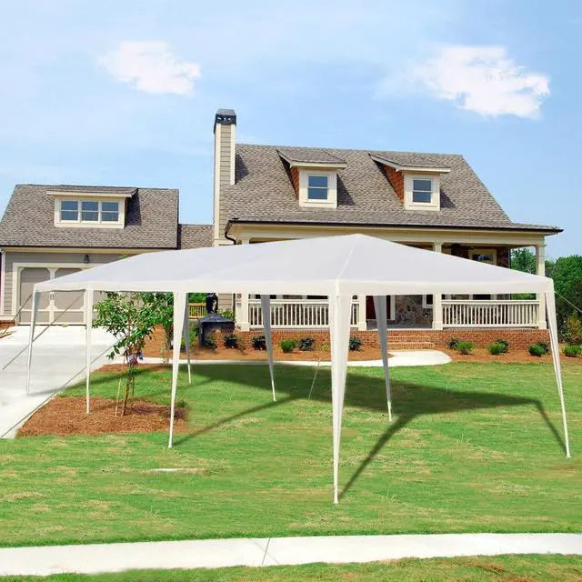Alt view image 4 of 7 - Costway 10' x 30' Outdoor Wedding Party Event Tent Gazebo Canopy