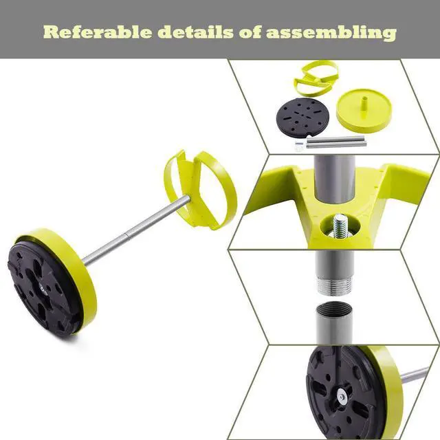 Alt view image 4 of 7 - Costway Umbrella Stand Holder Modern Round Storage Rain Rack Home Office Entryway