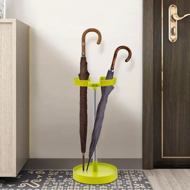 Alt view image 2 of 7 - Costway Umbrella Stand Holder Modern Round Storage Rain Rack Home Office Entryway