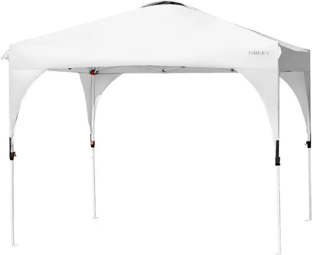 Main image of 10x10 FT Outdoor Pop Up Tent Canopy Height Adjustable Sun Shelter W/ Roller Bag