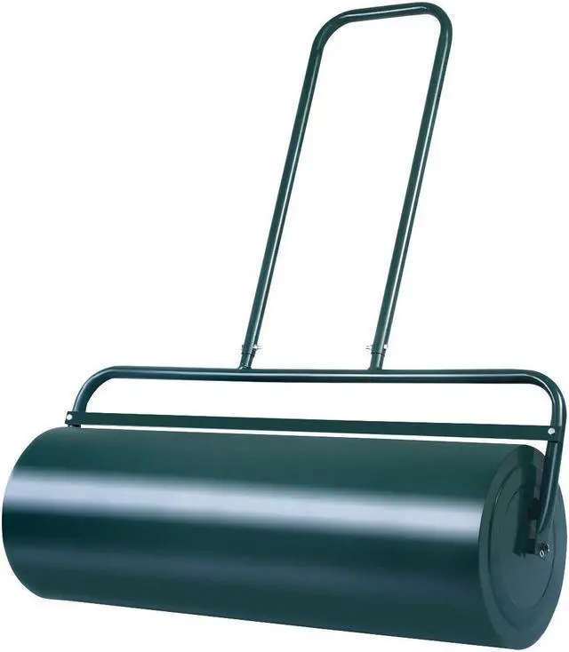 Main image of Costway 17-Gallon Lawn Roller Heavy-Duty Steel Push/Pull Sod Roller 36"x12" Green