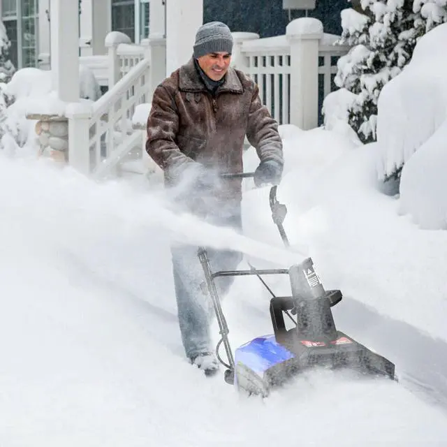 Costway 18-Inch 15 Amp Electric Snow Thrower Corded Snow Blower 720Lbs