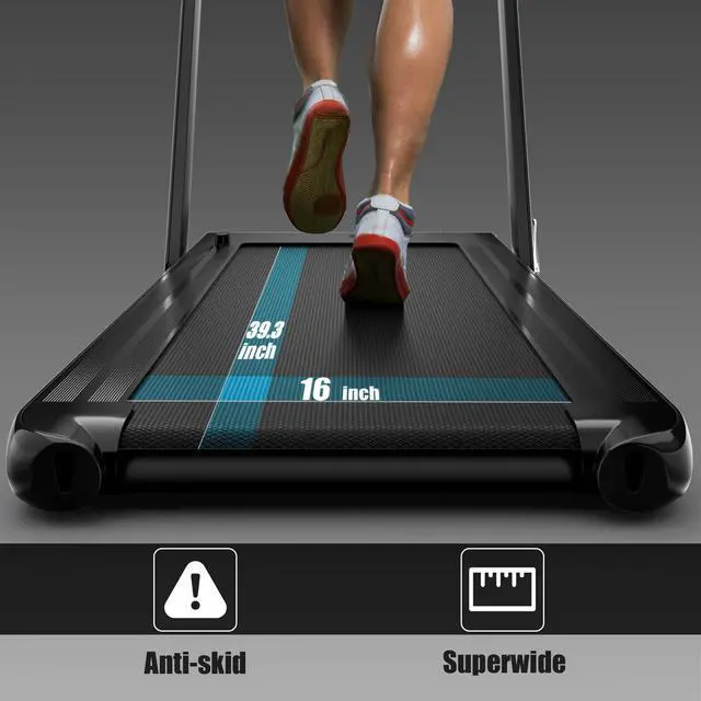 Alt view image 4 of 7 - 2.25HP 2 in 1 Treadmill Remote Control W/ APP Bluetooth Speaker
