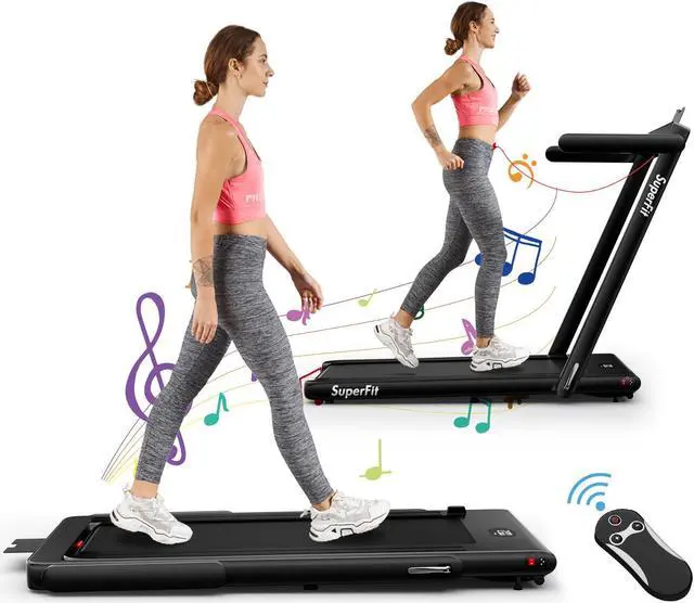 Main image of 2.25HP 2 in 1 Treadmill Remote Control W/ APP Bluetooth Speaker