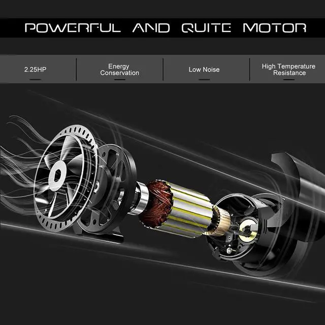 Alt view image 6 of 7 - 2.25HP 2 in 1 Treadmill Remote Control W/ APP Bluetooth Speaker