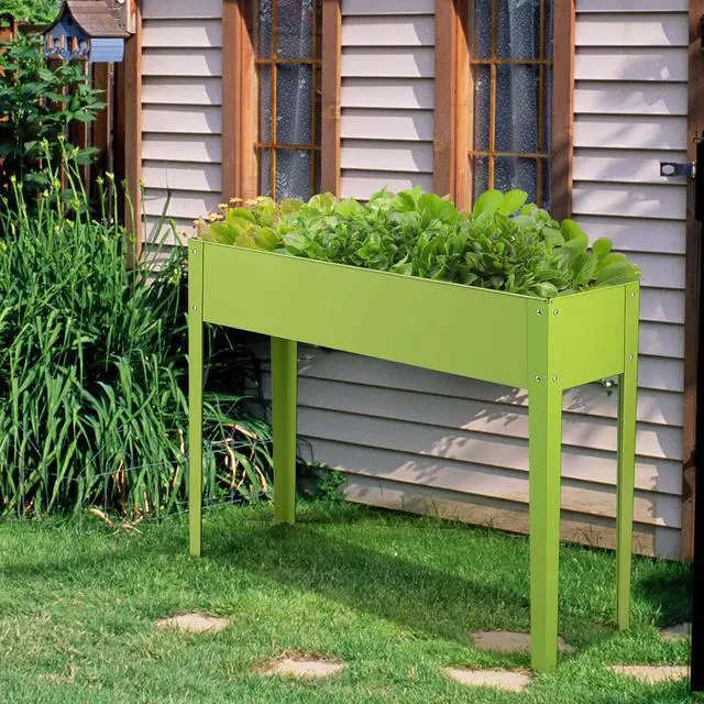 Main image of Costway 40''x12'' Outdoor Elevated Garden Plant Stand Raised Tall Flower Bed