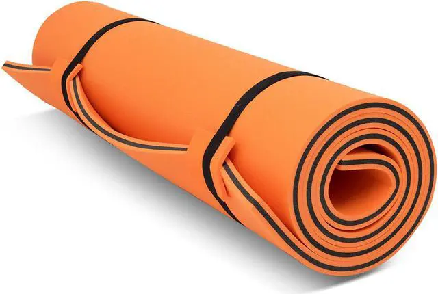 Alt view image 2 of 5 - 3 Layer Water Mat Floating Pad Island Water Sports Recreation Relaxing 12' x 6'
