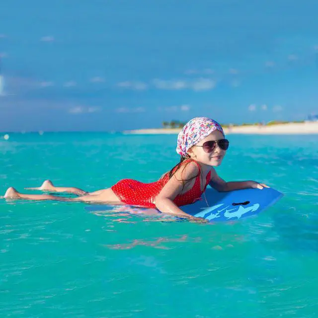 Alt view image 3 of 7 - 37" Lightweight Super Bodyboard Surfing W/Leash EPS Core Boarding Blue Shark