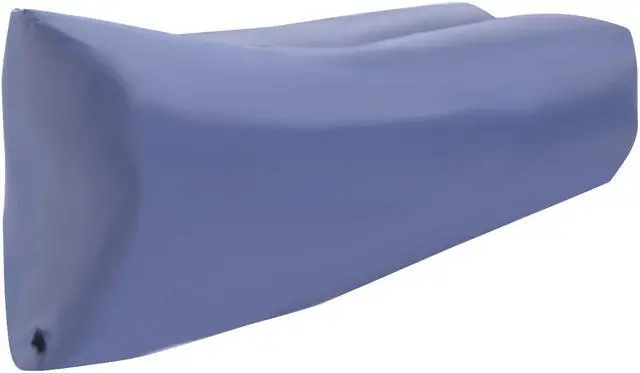Alt view image 2 of 6 - Outdoor Portable Lazy Inflatable Sleeping Camping Bed Gray