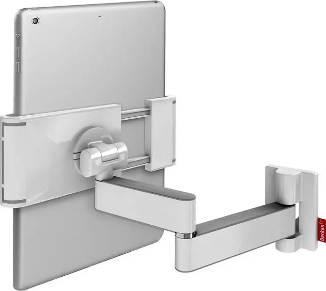 Alt view image 3 of 5 - Barkan Full Motion Wall & Cabinet Mount for Tablet