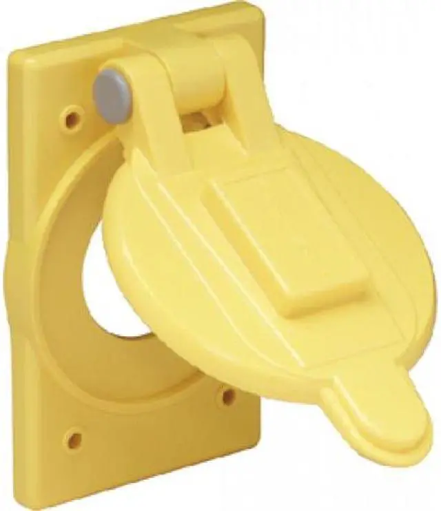 Alt view image 2 of 10 - MARINCO 7420CR WEATHERPROOF COVER W/ LIFT LID 10A 20A 30A