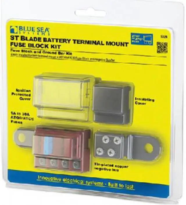 Main image of Blue Sea 5024 St-Blade Battery Terminal Mount Fuse Block