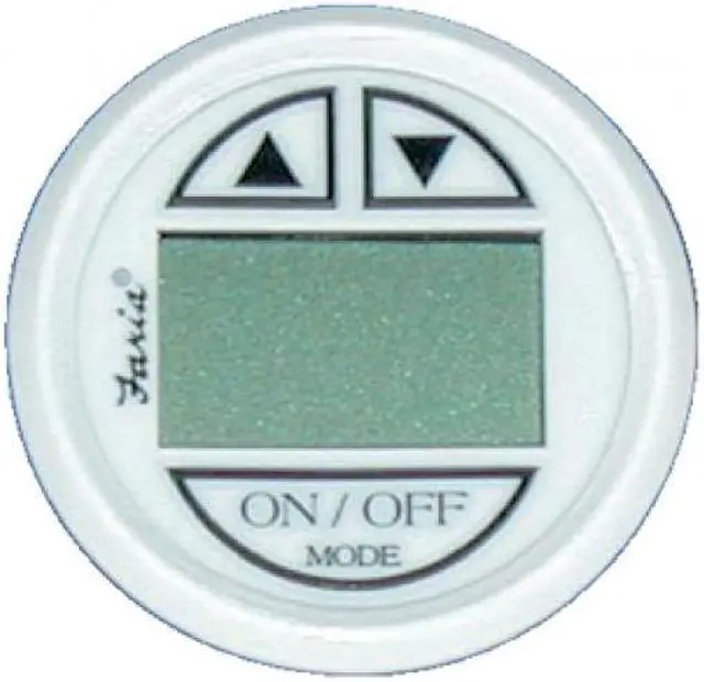 Main image of Faria Beede Instruments Dress White Depth-in Hull Mount 13151