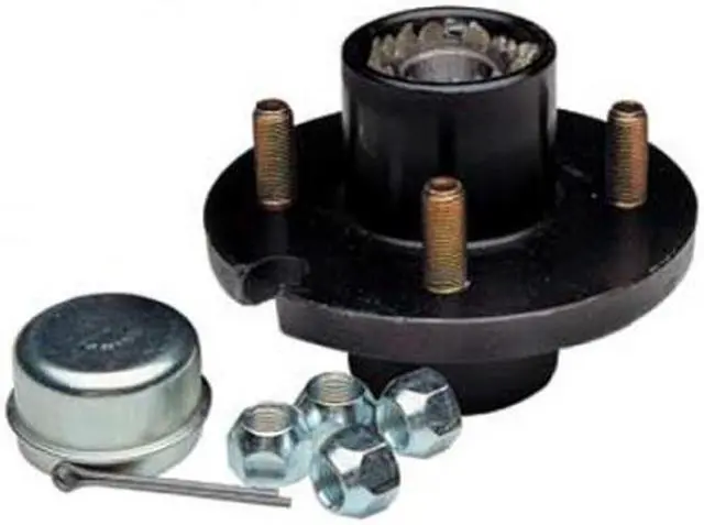 Alt view image 2 of 6 - C.E. Smith 13109 C.E. Smith Trailer Hub Kit Package 1-1-16 .in Stud 4 x 4