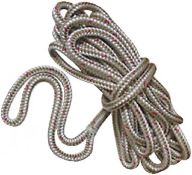 Main image of New England Ropes 50591600015 DOCKLINE DB 1/2 X 15FT WHT/GOL